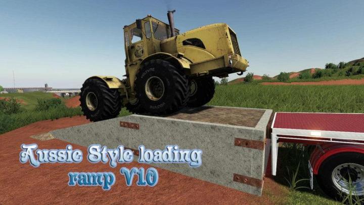 FS19 - Aussie Style Loading Ramp V1.0