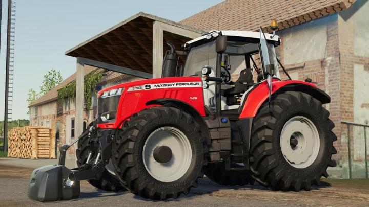 FS19 - Massey Ferguson 7700S Tractor V1.1