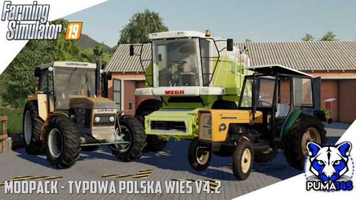 FS19 - Modpack Na Typowa Polska Map V4.2