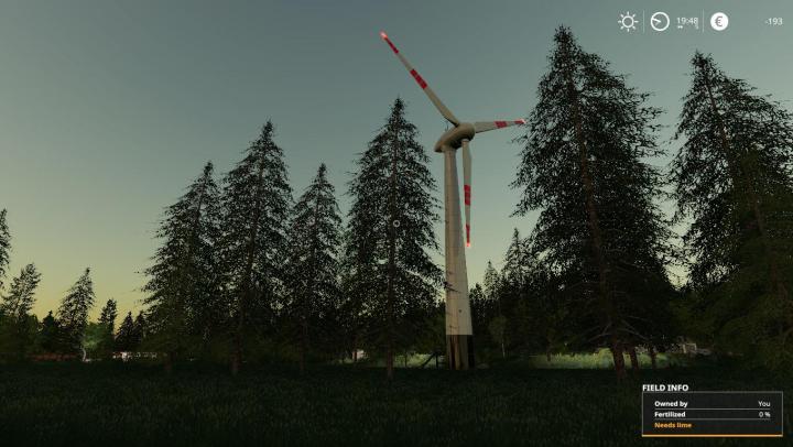 FS19 - Placable Wind Turbine Updated