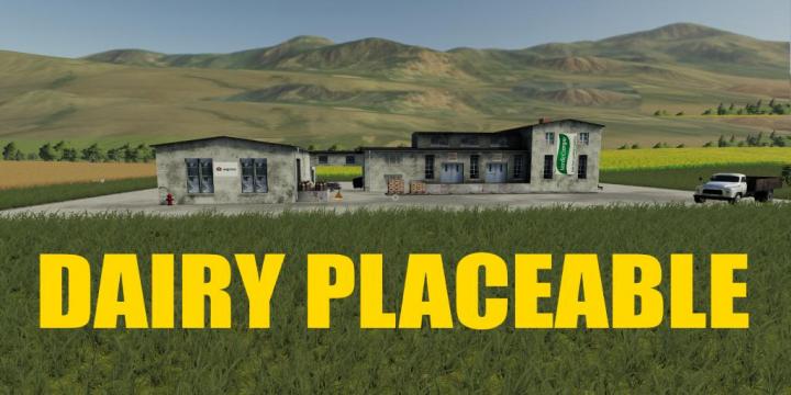 FS19 - Placeable Dairy V1.0