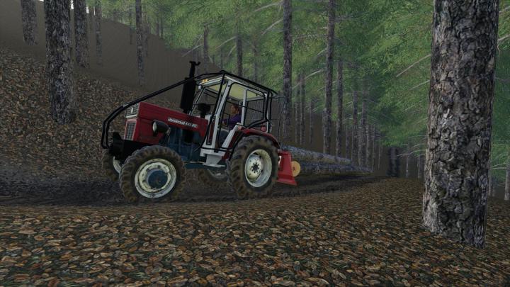 FS19 - Universal 445 Turbo Forest Tractor V1.0