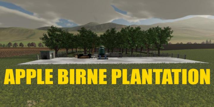 FS19 - Apple Birne Plantation V1.0