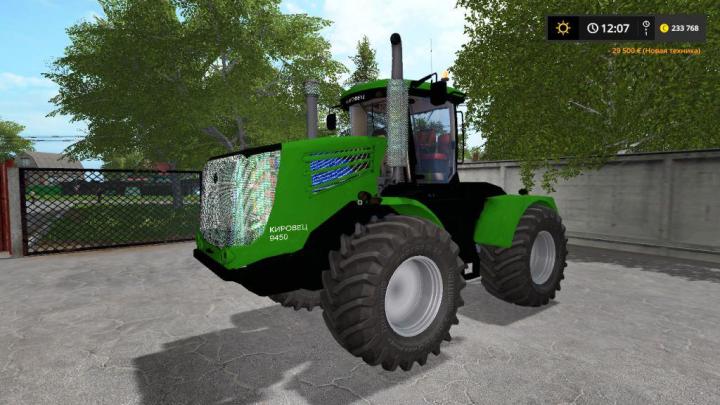 FS17 - Kirovec K9450 Tractor V2.0