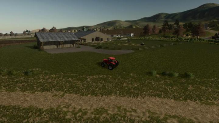 FS19 - Large Cattle Barn V1.0