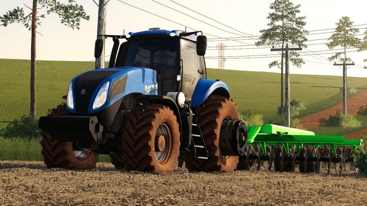 FS19 - New Holland T8 Br Tractor V1.0