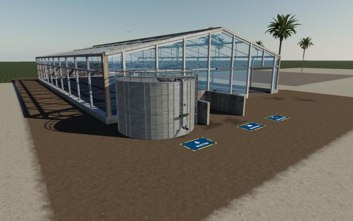 FS19 - Placeable Coffee Bean Greenhouse V1.0