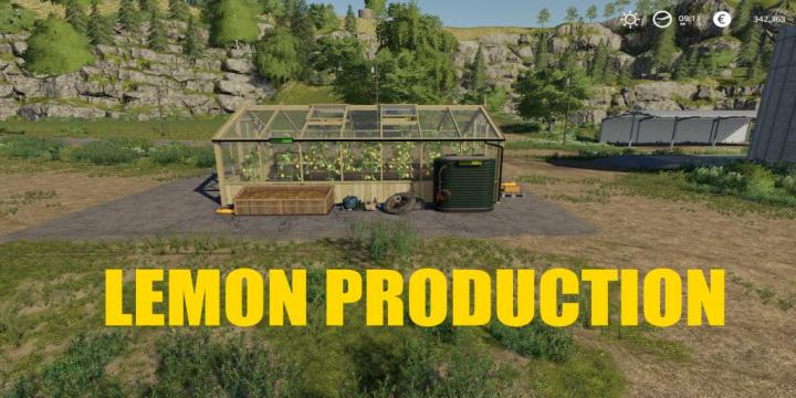 FS19 - Placeable Lemon Production V1.0