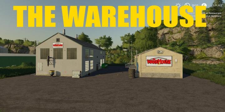 FS19 - Placeable The Warehouse V1.0