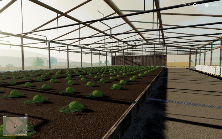 FS19 - Watermelon Greenhouse V1.0