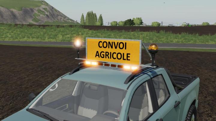FS19 - Agricultural Convoy Panel V1.0