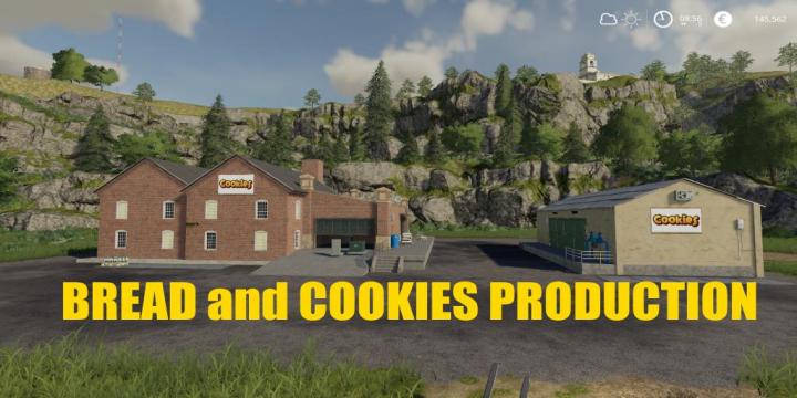 FS19 - Bread And Cookies Production V1.0