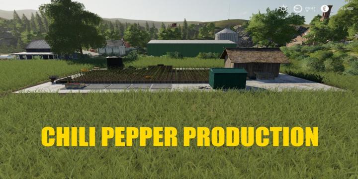 FS19 - Chili Pepper Garden V1.0