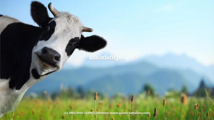 FS19 - Cow Menu Background V1.0