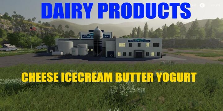 FS19 - Dairy Products V1.0