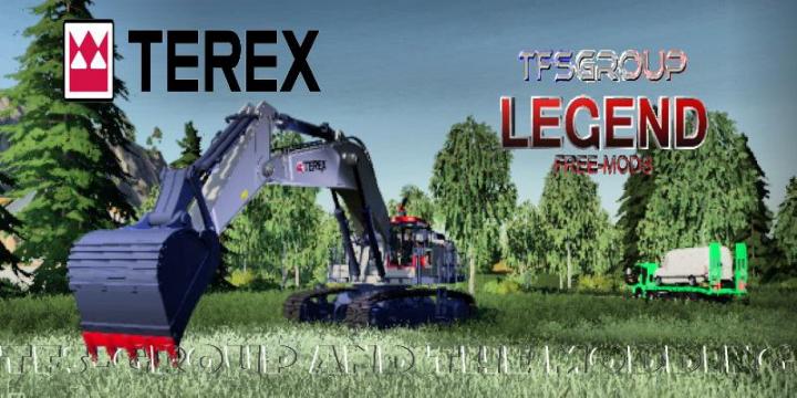 FS19 - Excavator Terex Rh90F Dirth V1.5