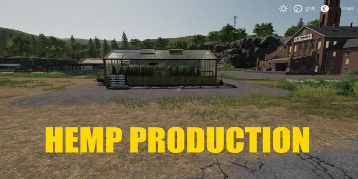 FS19 - Hemp Production V1.0.5