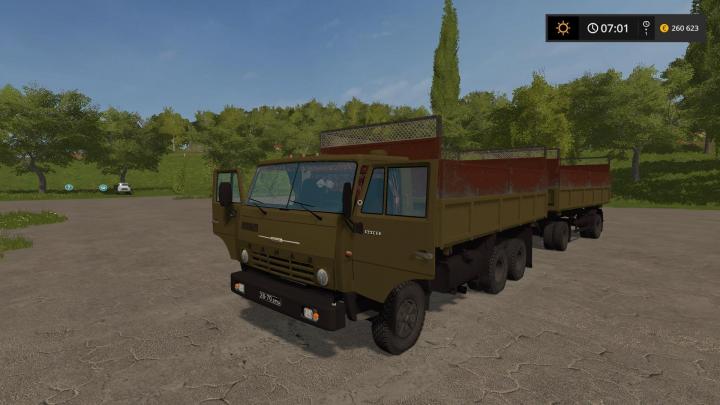 FS17 - Kamaz-55102 Truck V1.0