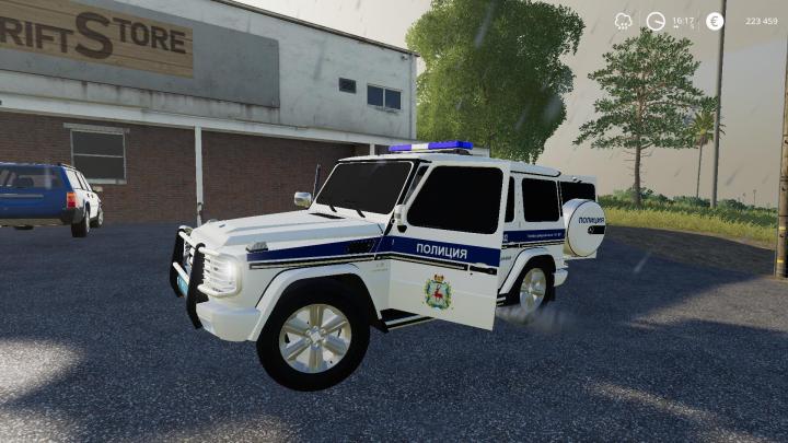 FS19 - Mercedes-Benz G55 Amg Police V1.0