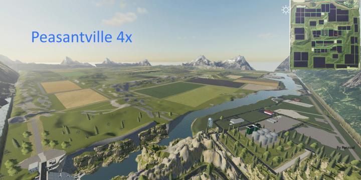 FS19 - Peasantville 4X Map V1