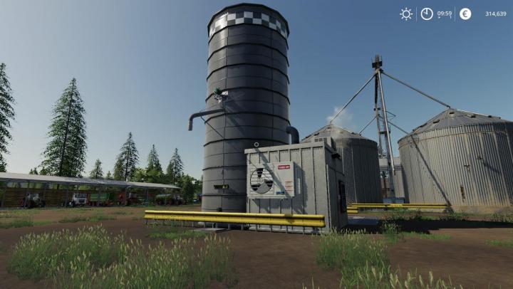 FS19 - Placeable Global Company Grass Dryer