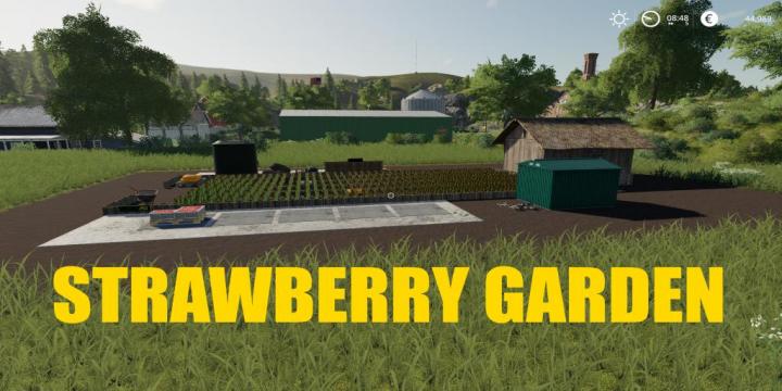 FS19 - Strawberry Garden V1.0