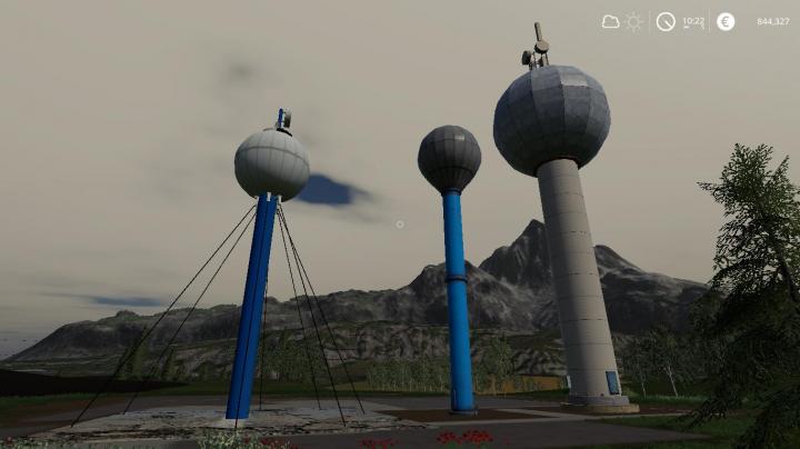 FS19 - Placeable Water Tower Pack V1.0