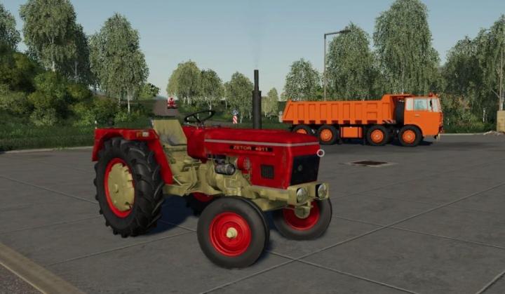 FS19 - Zetor 4911 Tractor V1.0