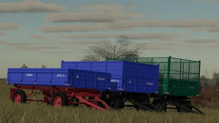 FS19 - 2Pts-4 And 2Pts-45M3 Trailer V1.0