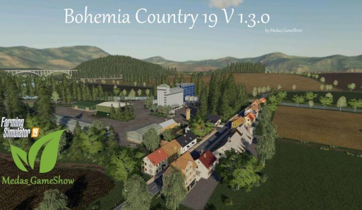 FS19 - Bohemia Country 19 Map V1.3
