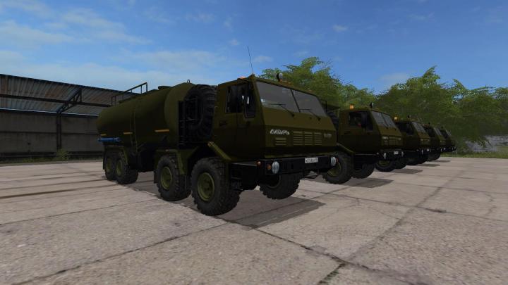 FS17 - Kraz-7E-6316 Truck