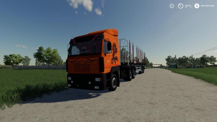 FS19 - Maz 5440 A8 And A9 Truck V1.0