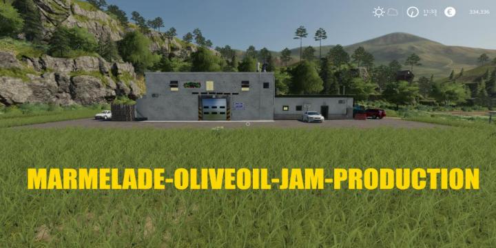 FS19 - Oliveoil Production V1.0