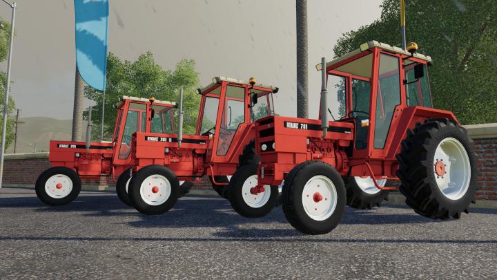 FS19 - Renault 751 751S 781 Red Tractor V1.0