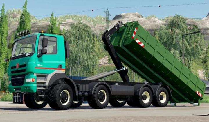 FS19 - Tatra Phoenix Agro-Truck Hooklift V1.0