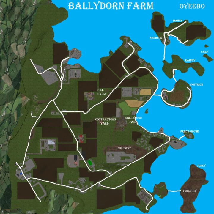 FS19 - Ballydorn Farm 19 Map V2.2.2