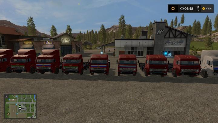 FS17 - Kamaz 54115 Truck V2