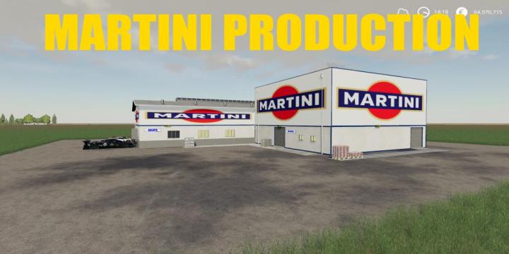 FS19 - Martini Production V1.0