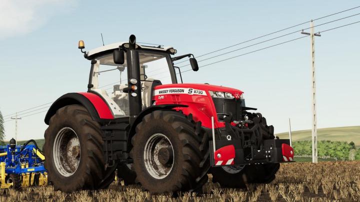 FS19 - Massey Ferguson 8700S Tractor V1.1