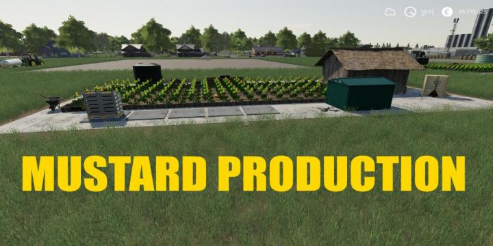 FS19 - Mustard Production V1.0