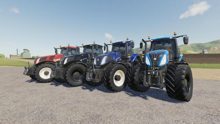 FS19 - New Holland T8 Tractor V1.0