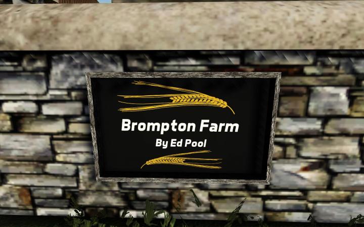 FS19 - Brompton Farm Map V1.0