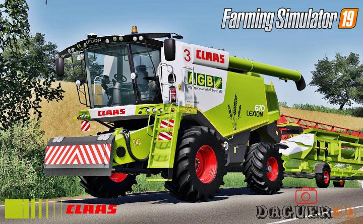 FS19 - Claas Lexion 600 Series (Old Generation) V2