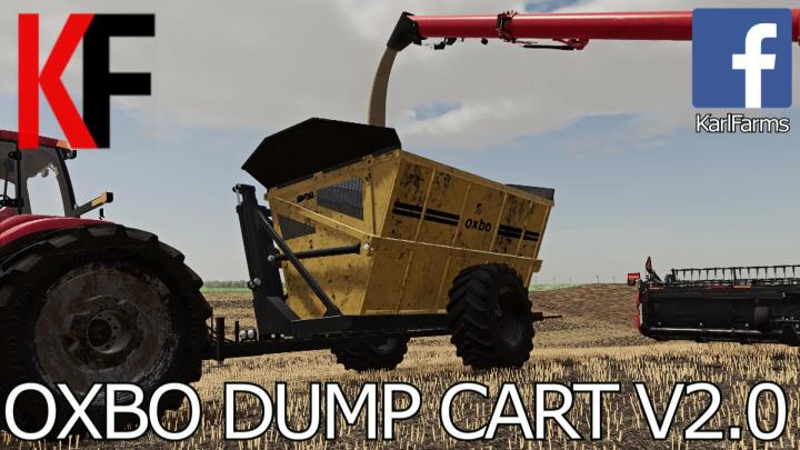 FS19 - Oxbo High Tip Dump Cart V2.0