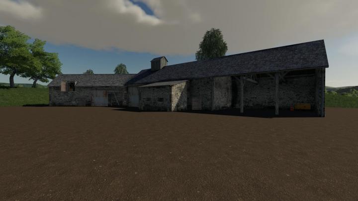 FS19 - Placeable Old Stone Barn V1.1