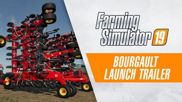 FS19 - Bourgault - Launch-Trailer