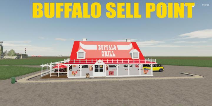 FS19 - Buffalo Sell Point V1.0