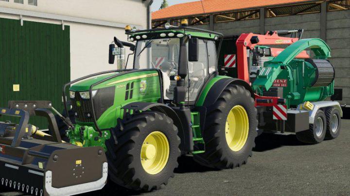 FS19 - John Deere 6R Tractor V1.1.1.1
