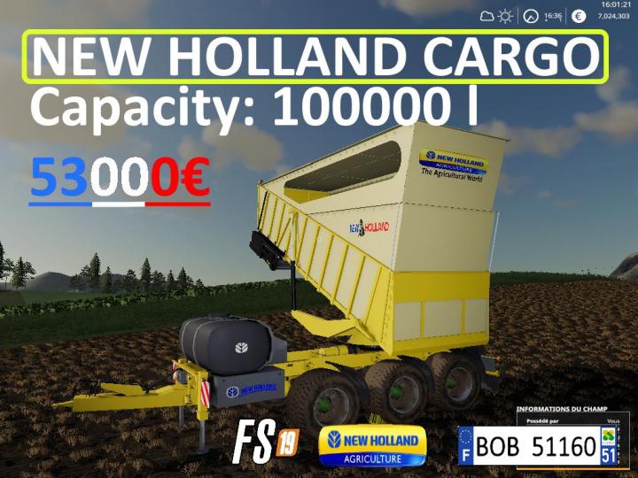 FS19 - New Holland Cargo V1.0.0.2