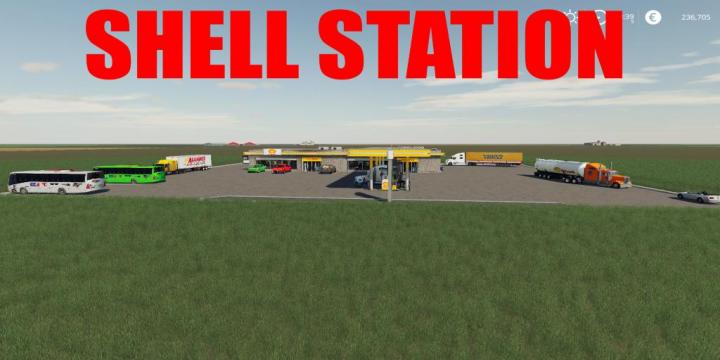 FS19 - Shell Station V1.0